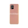 Rear Cover Pink + Camera Lens Xiaomi Mi 10 Lite No Logo