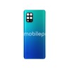 Rear Cover Blue + Camera Lens Xiaomi Mi 10 Lite No Logo