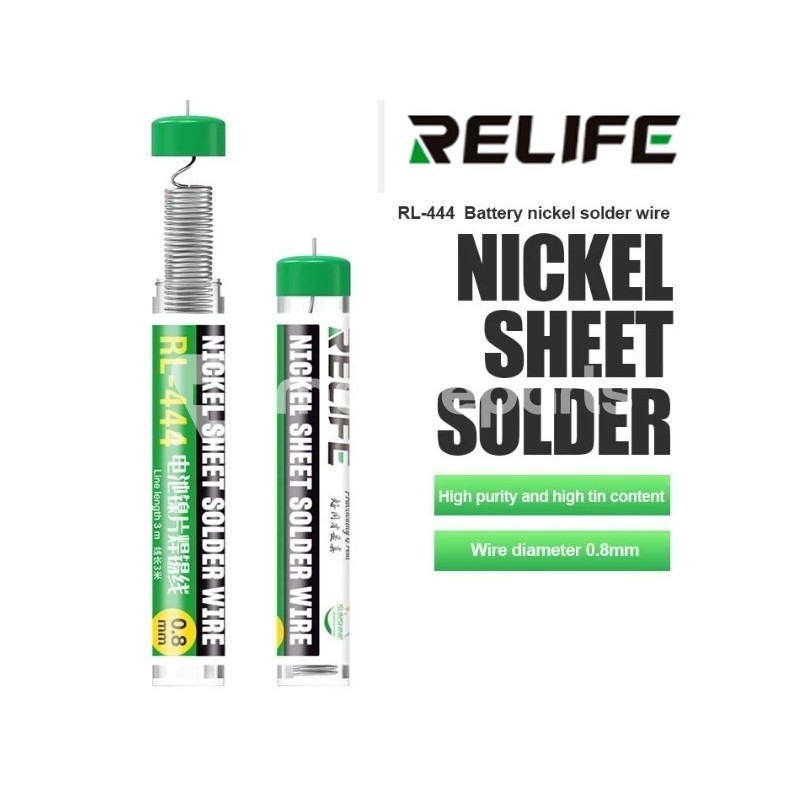 RELIFE RL-444 Battery Nickel Solder Wire
