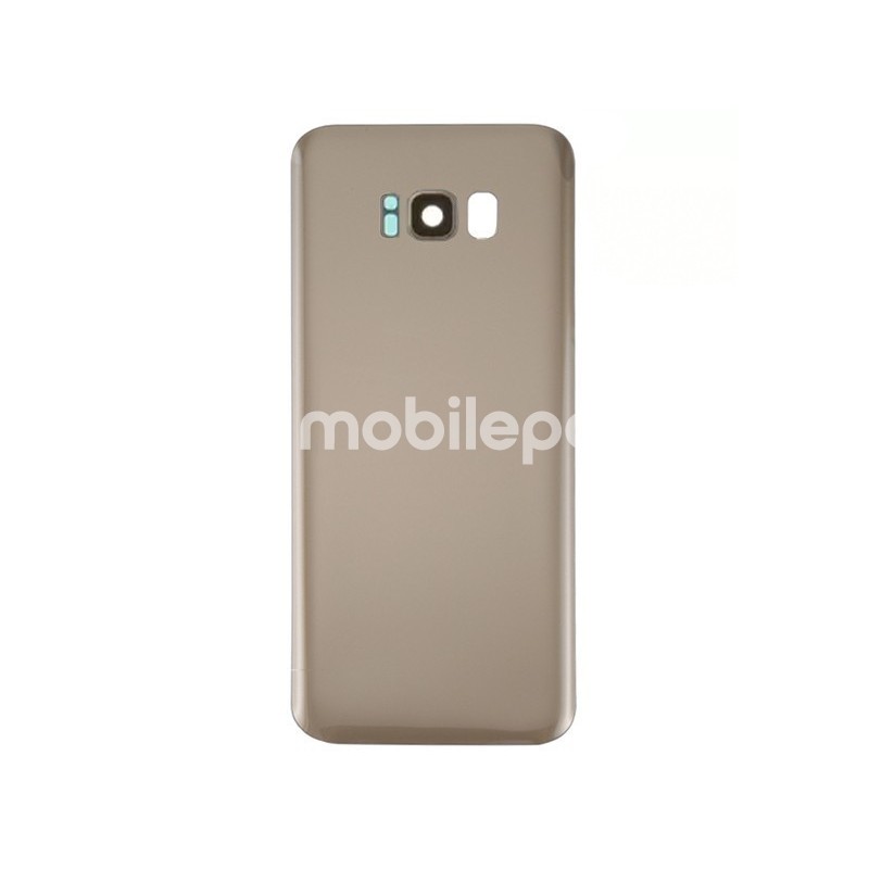Rear Cover Gold + Camera Lens Samsung SM-G950F S8 No Logo