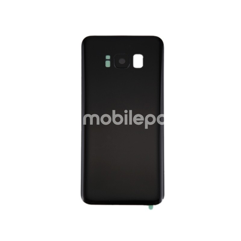 Rear Cover Black + Lens Camera Samsung SM-G955F S8+ No Logo