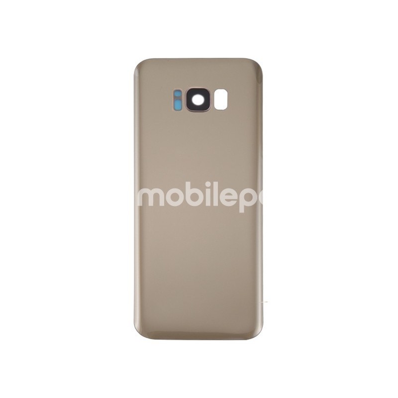 Rear Cover Gold + Lens Camera Samsung SM-G955F S8+ No Logo