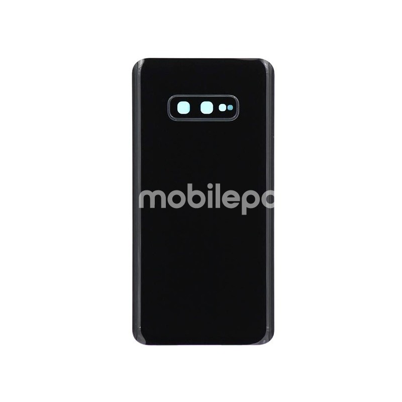Rear Cover Black + Camera Lens Samsung SM-G970F S10e No Logo