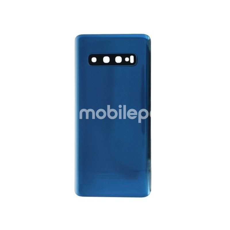 Rear Cover Blue + Lens Camera Samsung SM-G973F S10 No Logo