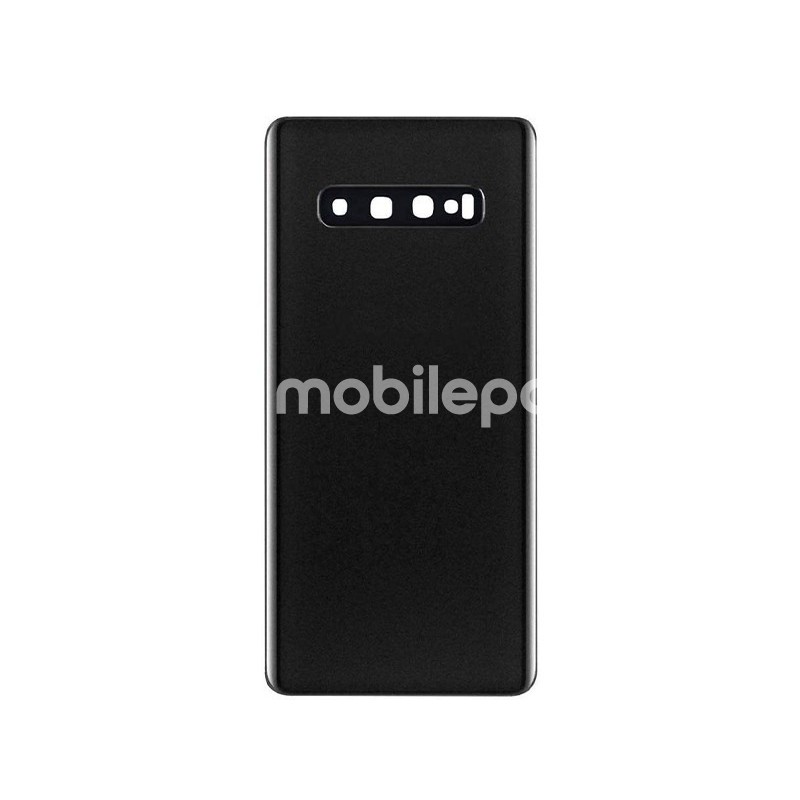 Rear Cover Black + Camera Lens Samsung SM-G975F S10 Plus No Logo