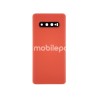 Rear Cover Orange + Camera Lens Samsung SM-G975F S10 Plus No Logo