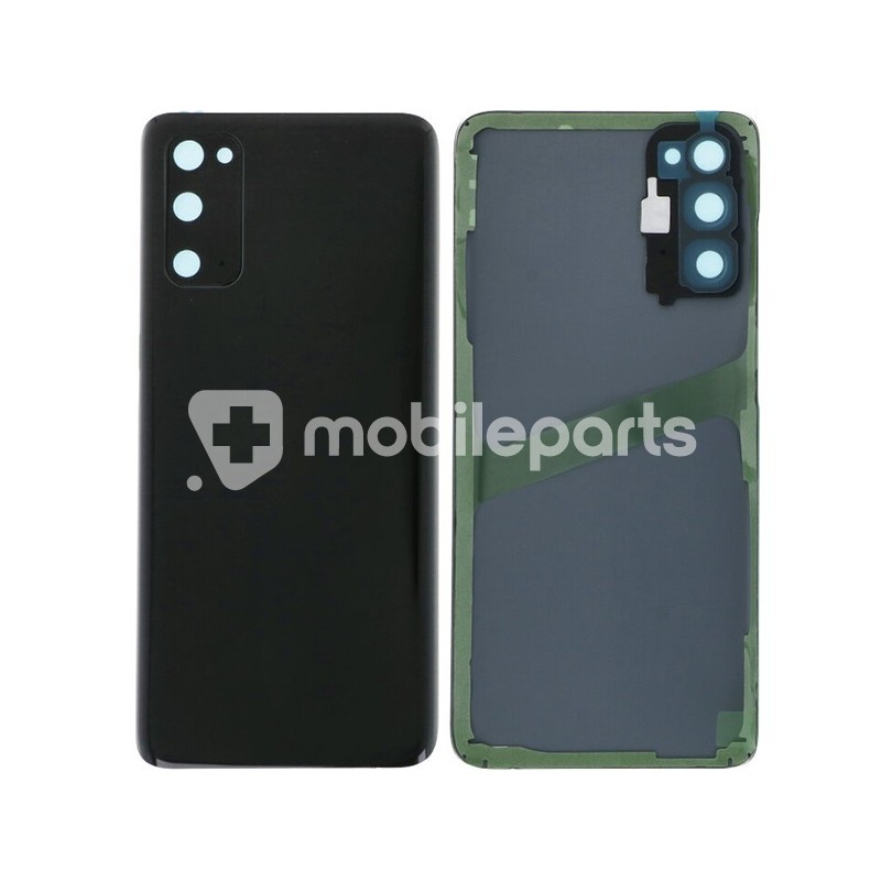 Rear Cover Black + Camera Lens Samsung SM-G980 S20 No Logo