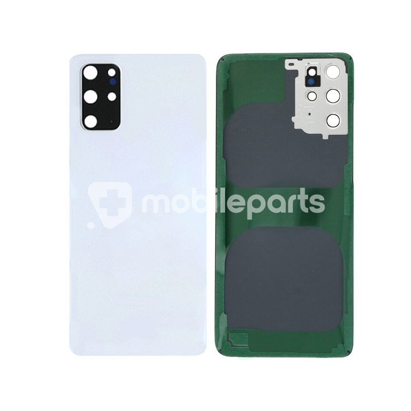 Rear Cover White + Camera Lens Samsung SM-G985 S20+ No Logo