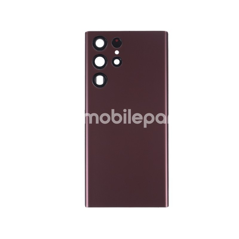 Rear Cover Purple + Camera Lens Samsung SM-S908 S22 Ultra No Logo