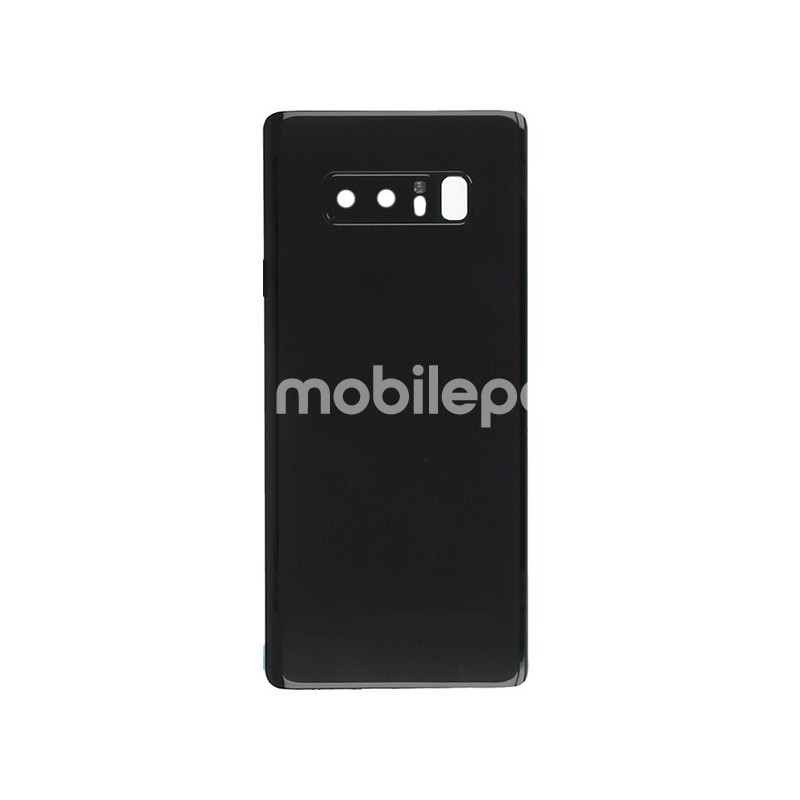 Rear Cover Black + Camera Lens Samsung SM-N950 Note 8 No Logo