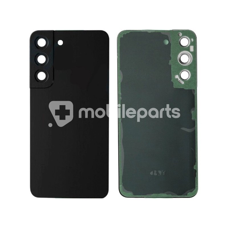 Rear Cover Black + Camera Lens Samsung SM-S901 S22 No Logo