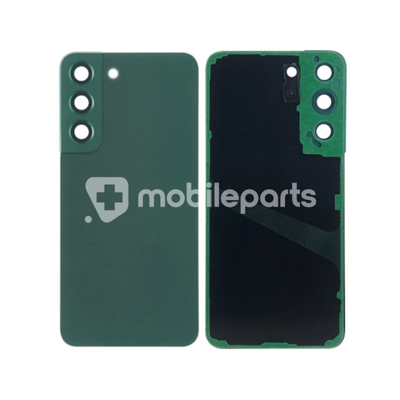 Rear Cover Green + Camera Lens Samsung SM-S901 S22 No Logo