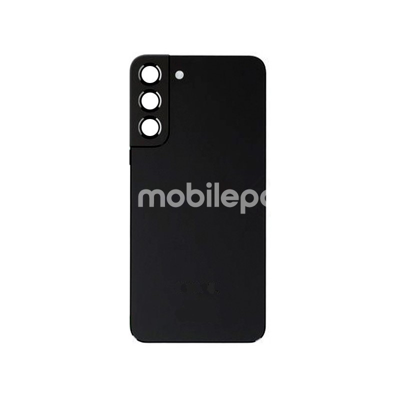 Rear Cover Black + Lens Camera Samsung SM-S906 S22+ No Logo