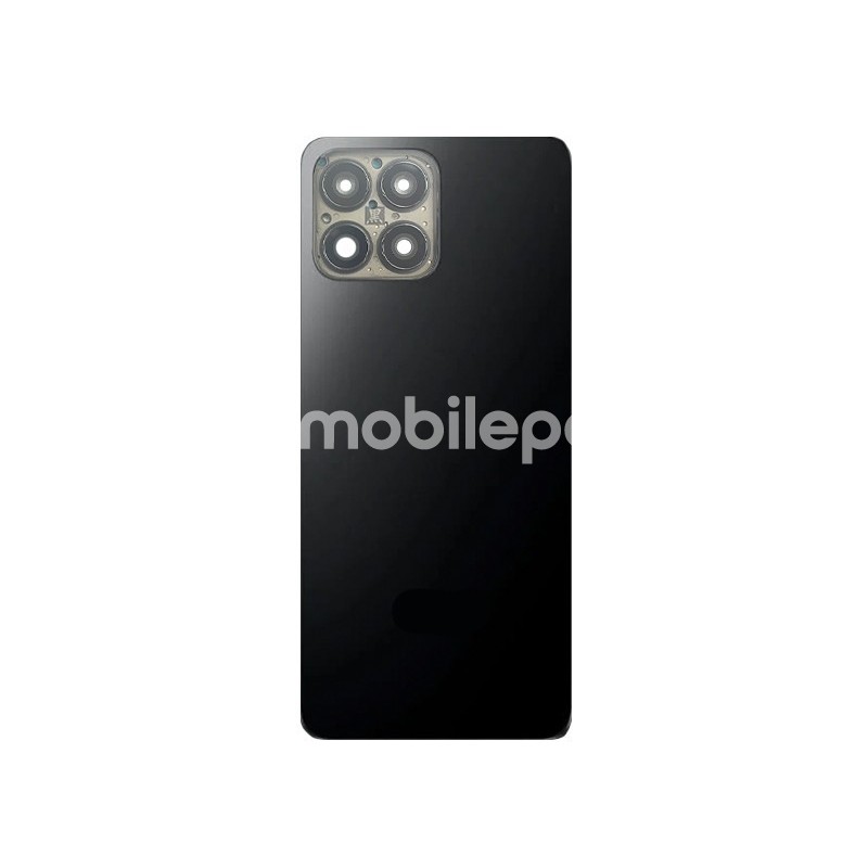 Rear Cover Black + Vetrino Camera Honor X8 No Logo