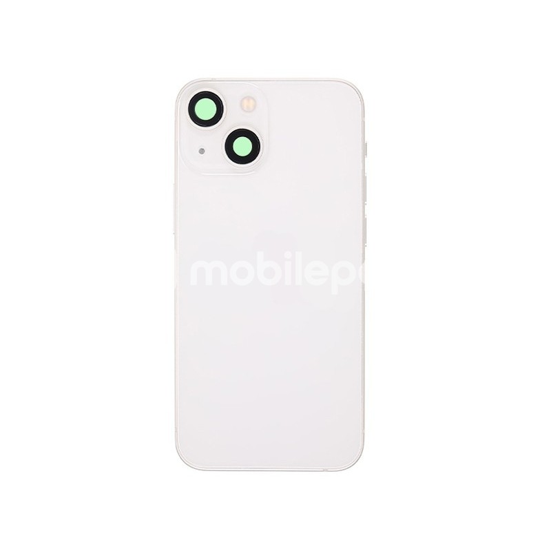 Rear Cover Full Parts White iPhone 13 Mini No Logo