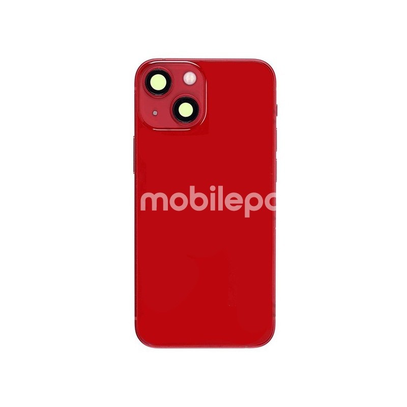Rear Cover Full Parts Red iPhone 13 Mini No Logo