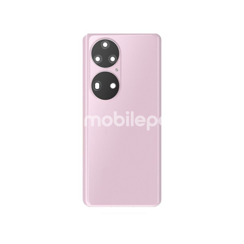 Rear Cover Pink + Lens Camera HUAWEI P50 PRO No Logo