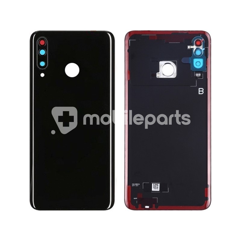 Rear Cover Black + Camera Lens Huawei P30 Lite 24 MPX No Logo