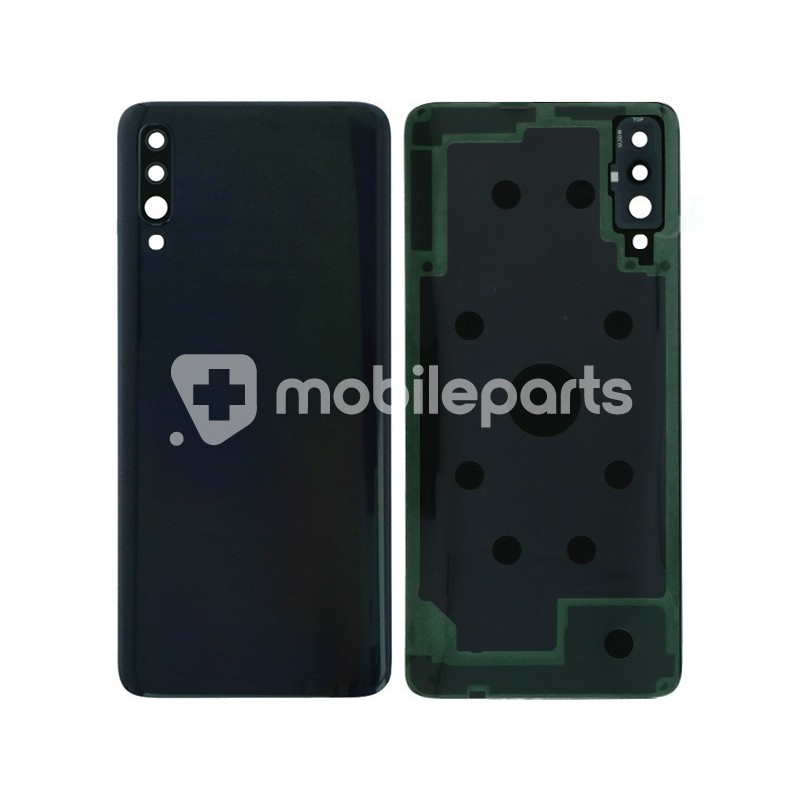 Rear Cover Black + Camera Lens Samsung SM-A705 A70 No Logo