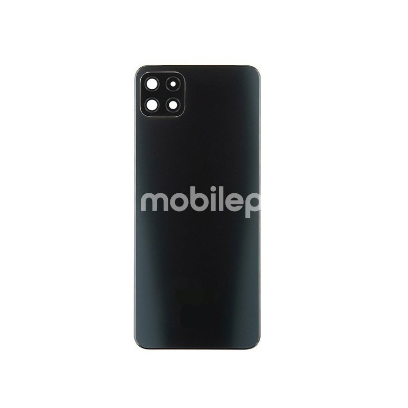 Rear Cover Black + Lens Camera Samsung SM-A226 A22 5G No Logo