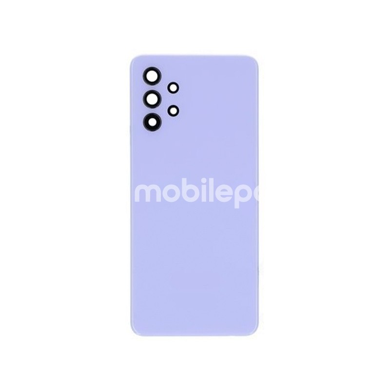 Rear Cover Purple + Camera Lens Samsung SM-A325 A32 4G No Logo
