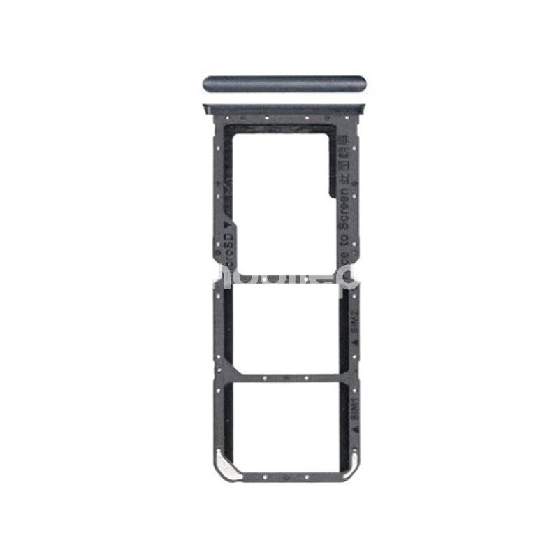 Sim Card Tray Crystal Black OPPO A16 - A16s - A54s