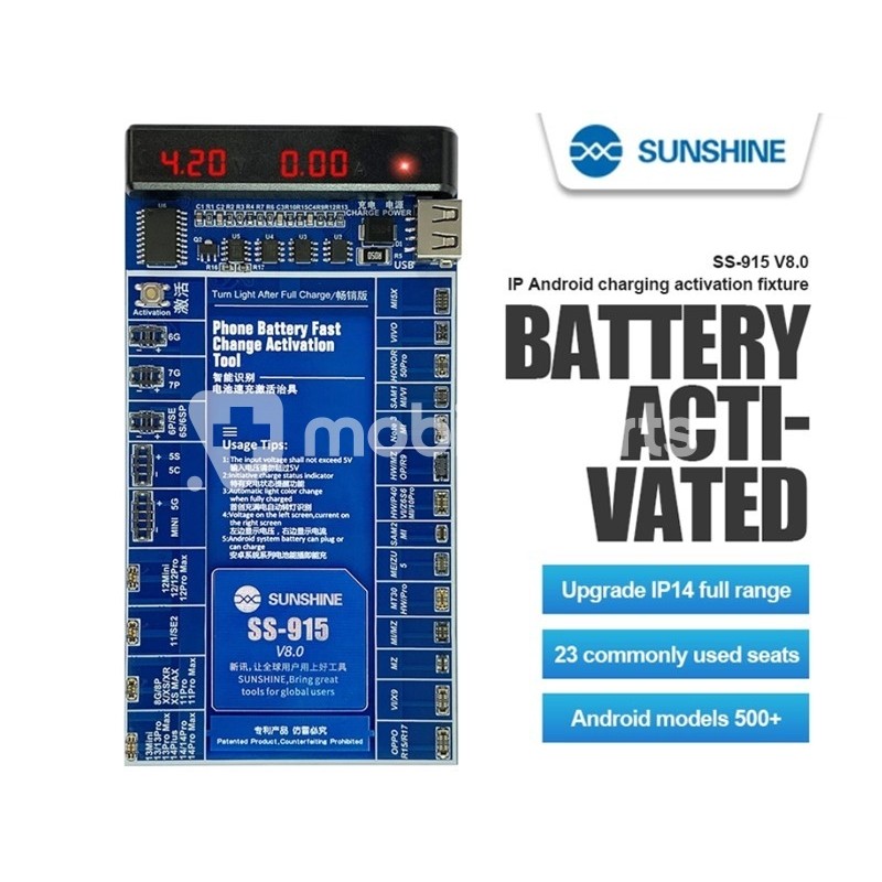 Sushine SS-915 Battery Activator 6 - 15 Pro Max - Android