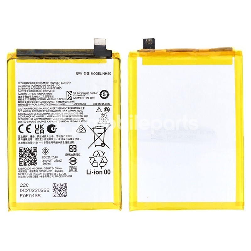 Battery NH50 5000mAh Moto G22 No Logo