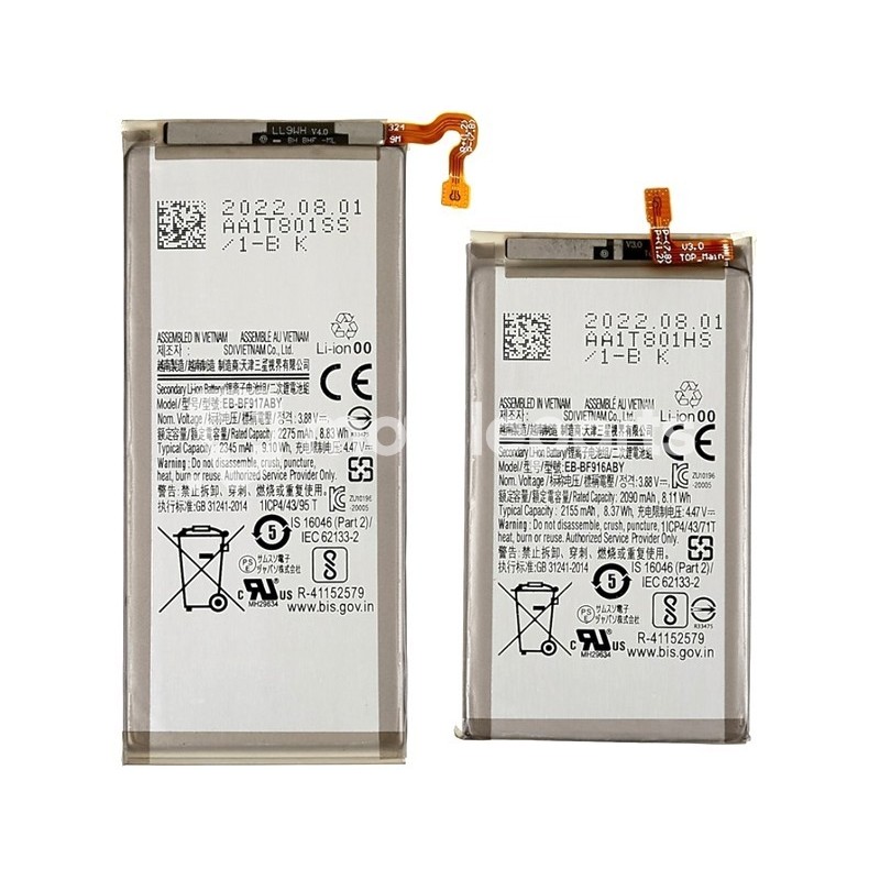 Batteries EB-BF916ABY - EB-BF917ABY Samsung SM-F916 Z Fold 2 No Logo