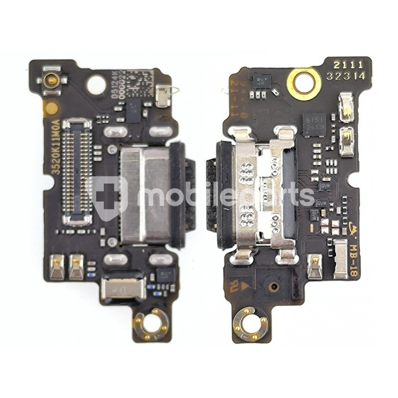Charging Connector + Board Xiaomi Pocophone F3 5G - Mi 11i 5G (PULLED)