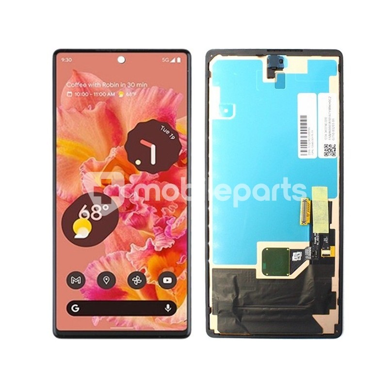 Display Touch Black + Frame Google Pixel 6 Ori