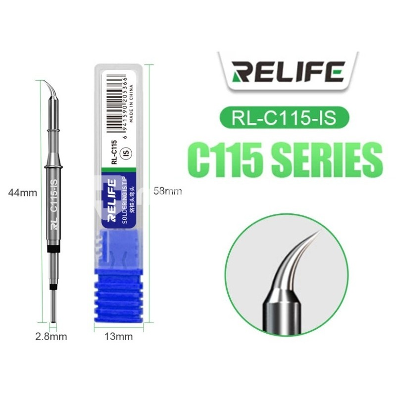 RELIFE RL-C115-IS Soldering Tip for Universal NT115 Handle
