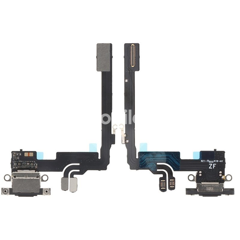Charging Connector Flex Black Titanium iPhone 16 Pro (OEM)
