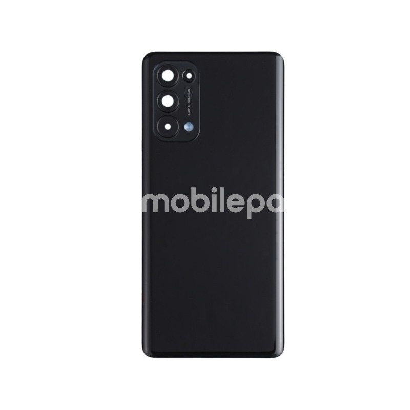 Rear Cover Black + Camera Lens OPPO Reno 5 Pro 5G No Logo