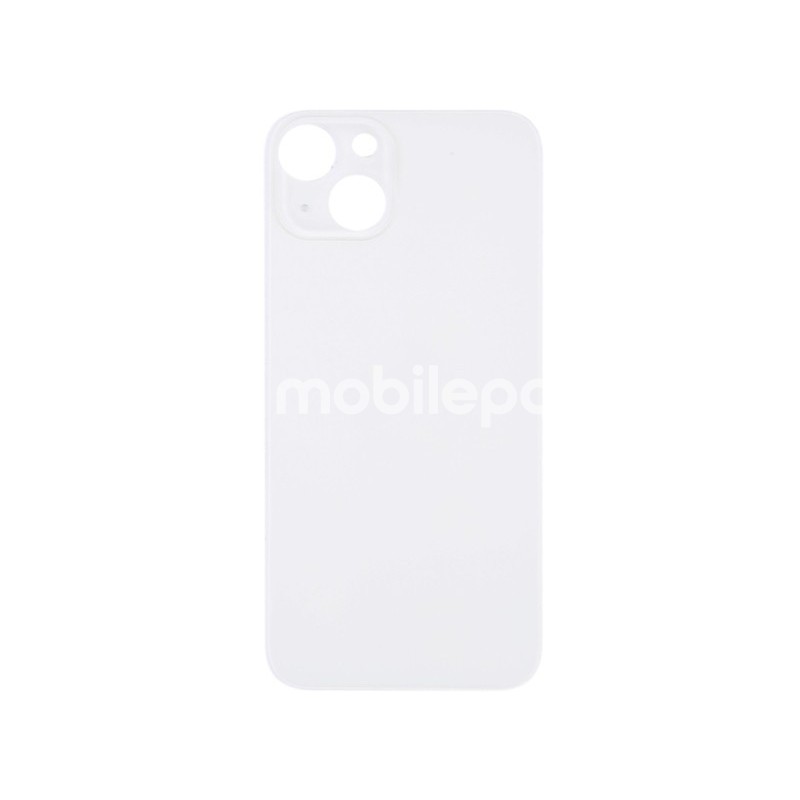 Rear Cover White iPhone 14 Big Hole No Logo