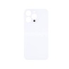 Rear Cover White iPhone 14 Pro Big Hole No Logo