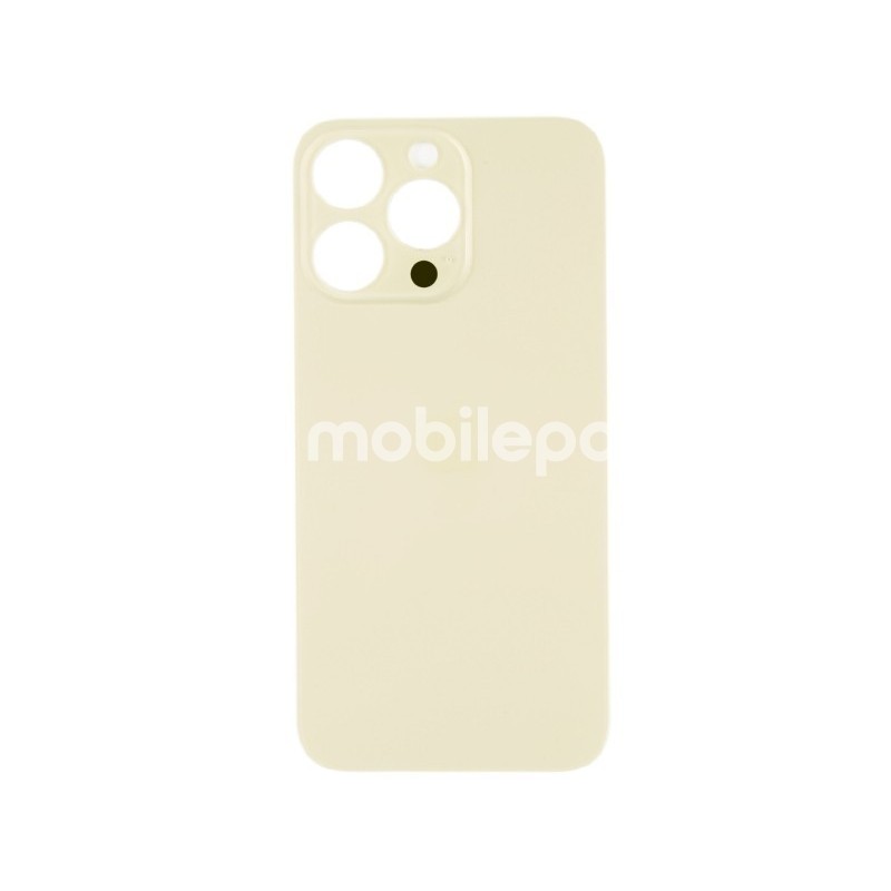 Rear Cover Gold iPhone 14 Pro Big Hole No Logo