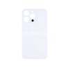 Rear Cover White iPhone 14 Pro Max Big Hole No Logo