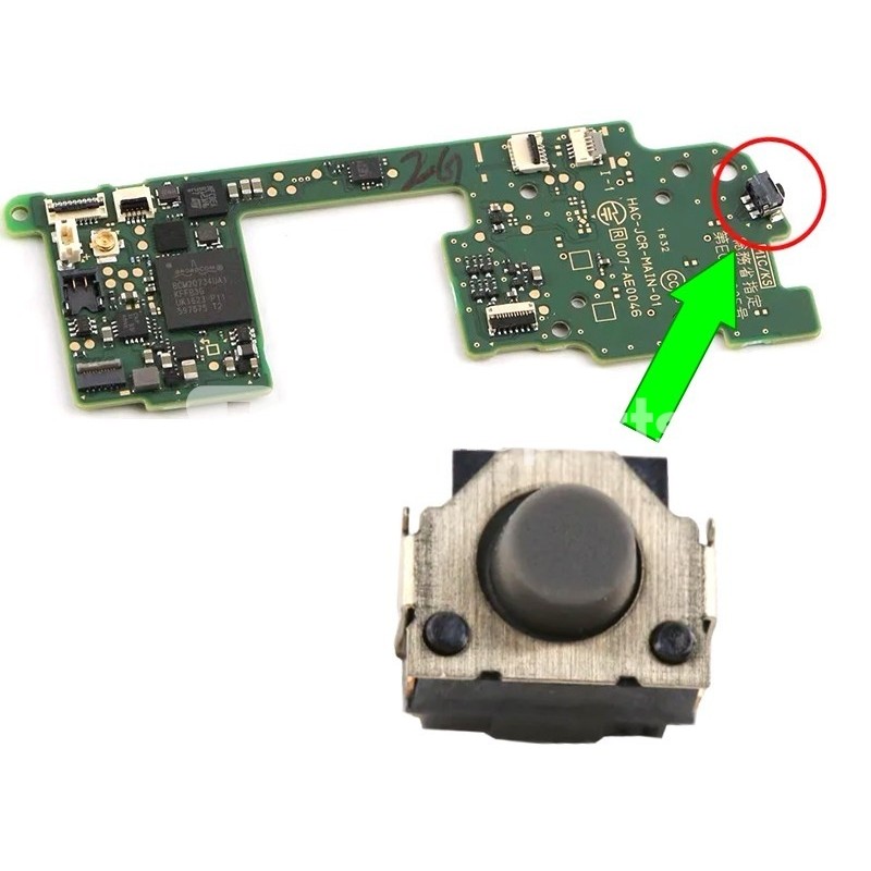 Button Inside Controller Nintendo Switch