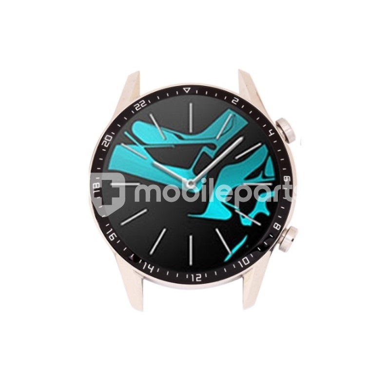 Display Touch + Frame Silver Huawei Watch GT2 46mm