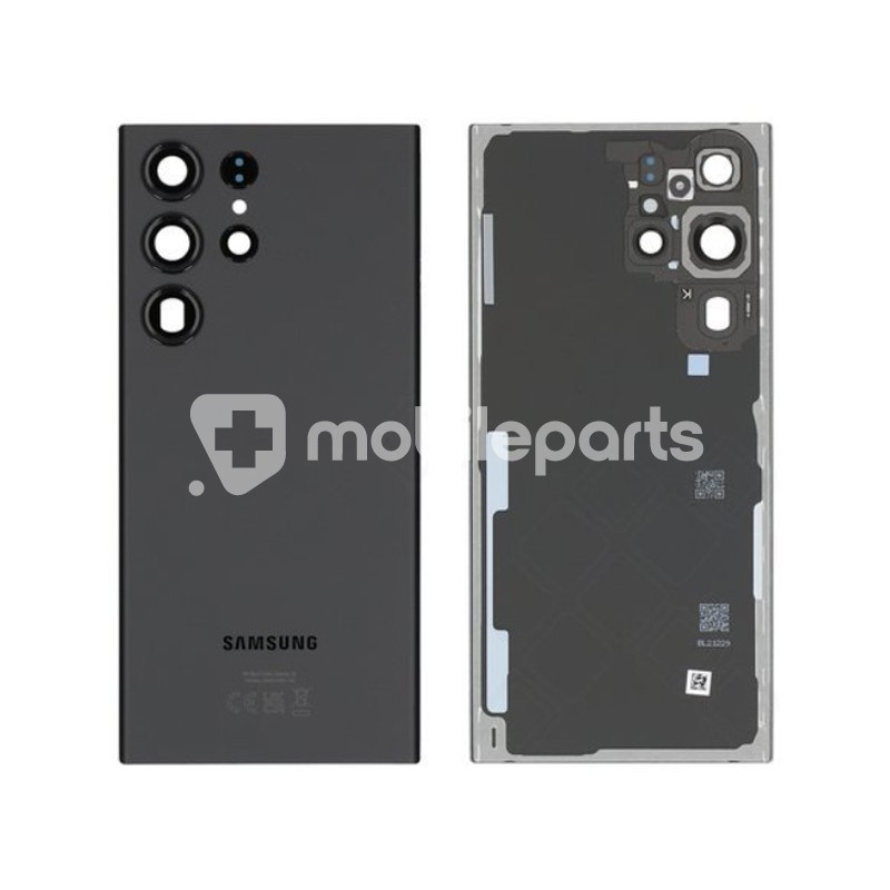 Rear Cover + Lens Camera Black Samsung SM-S918 S23 Ultra Ori