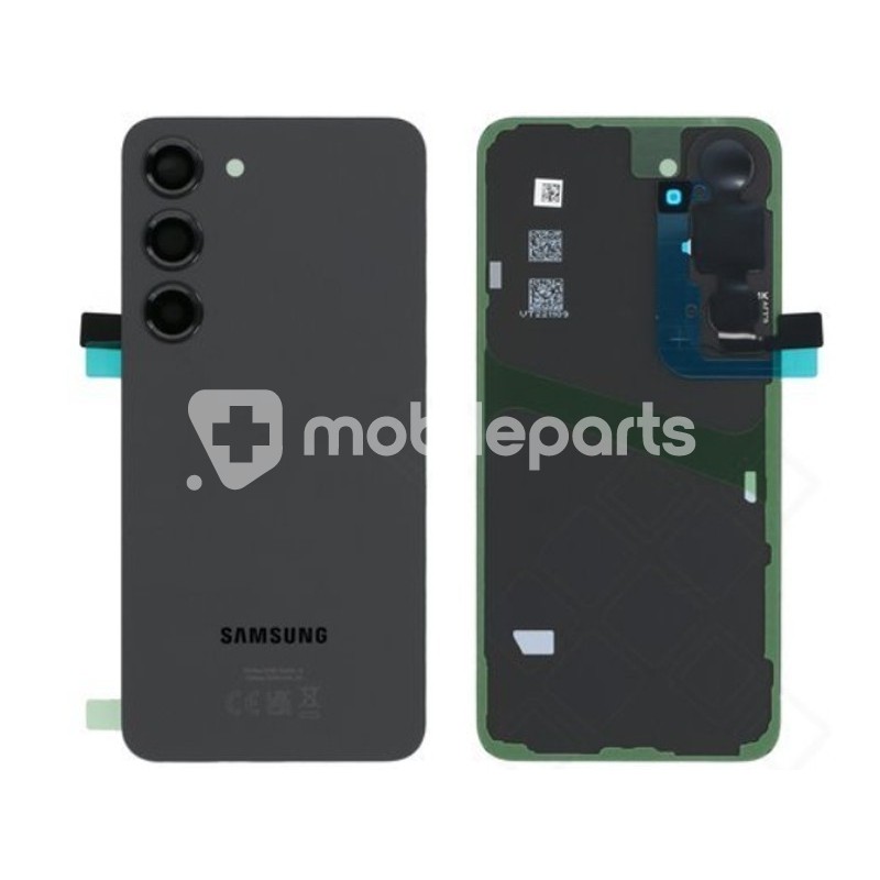 Rear Cover + Lens Camera Black Samsung SM-S911 S23 Ori