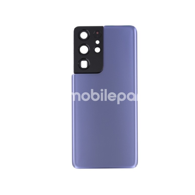 Rear Cover Purple + Camera Lens Samsung SM-G998 S21 No Logo