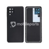 Rear Cover Black + Camera Lens Samsung SM-A125 - A127 A12 No Logo