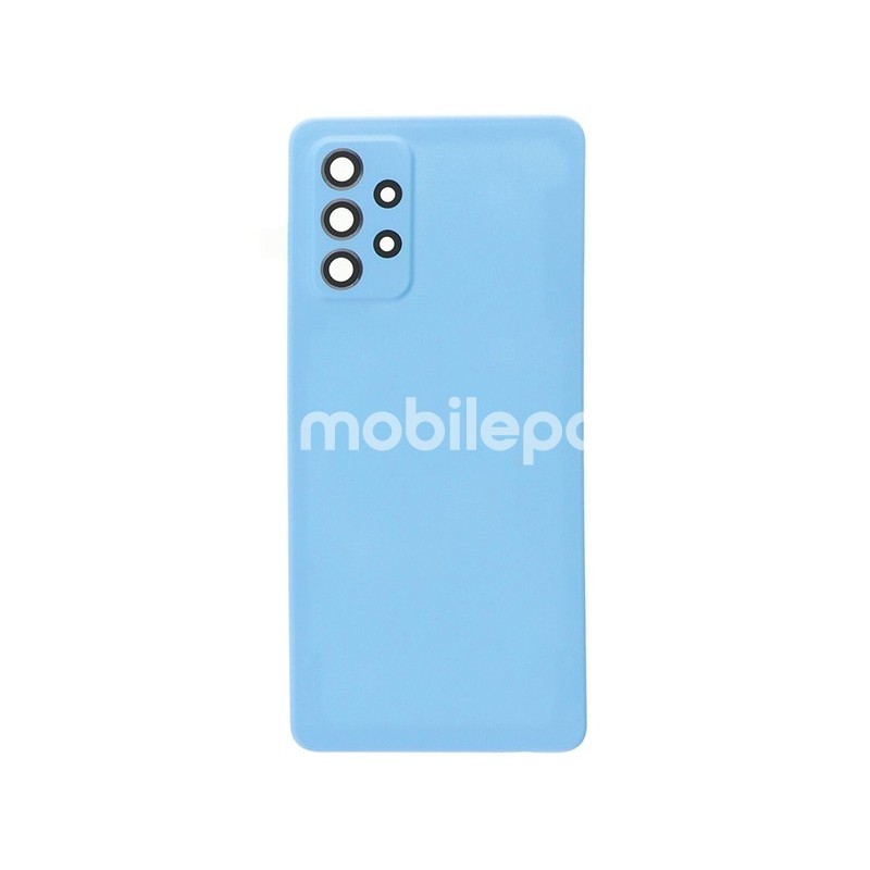 Rear Cover Blue + Camera Lens Samsung SM-A725F A72 No Logo