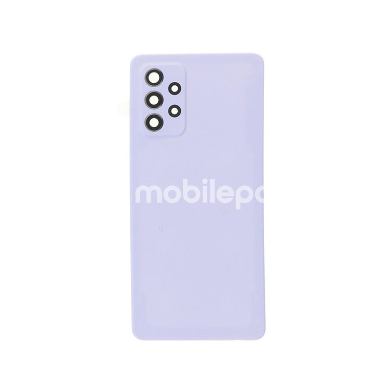 Rear Cover Purple + Camera Lens Samsung SM-A725F A72 No Logo