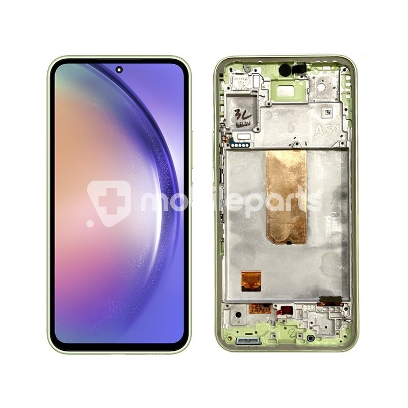 Display Touch + Frame Light Green Samsung SM-A546 A54 5G Ori