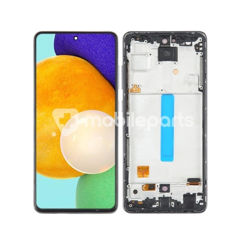 Display Touch + Frame Black Samsung SM-A526 A52 5G (OLED)