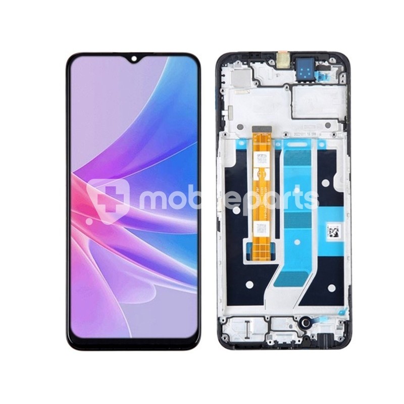 Display Touch + Frame Black OPPO A58 - A78 5G (IPS)