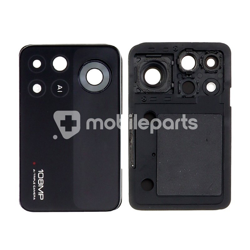 Rear Camera Lens + Frame Black Poco X4 Pro 5G